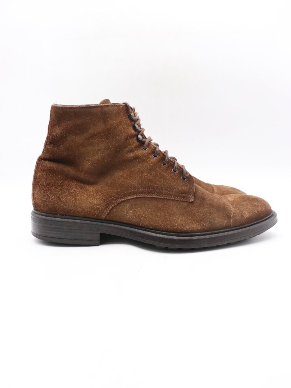To Boot New York Men's Size 11 Brown Suede Cap Toe Boots Handmade in Italy